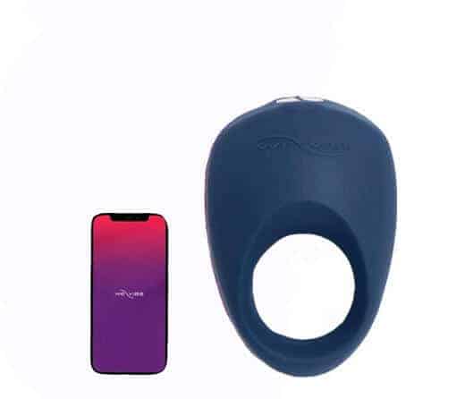 We-Vibe Pivot Vòng Rung Xanh App Điều Khiển Cứng Dài