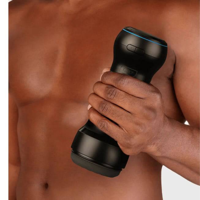 Kiiroo Feel Stroker PowerBlow Hút Mạnh Đen