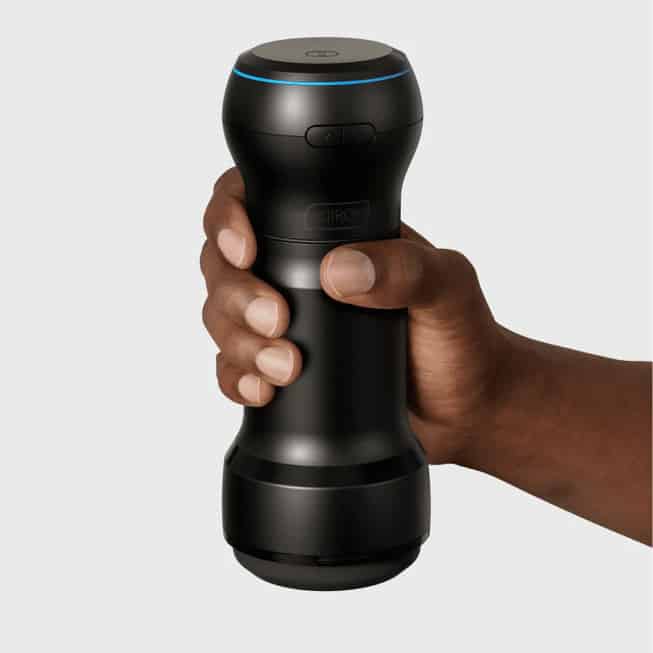 Kiiroo Feel Stroker PowerBlow Hút Mạnh Đen