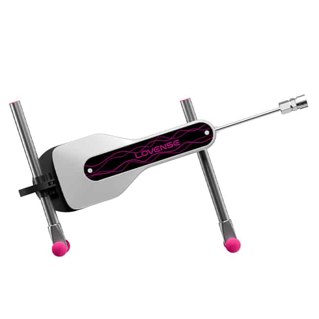 Sex máy Lovense Mini trắng remote silicon mạnh mẽ 31cm