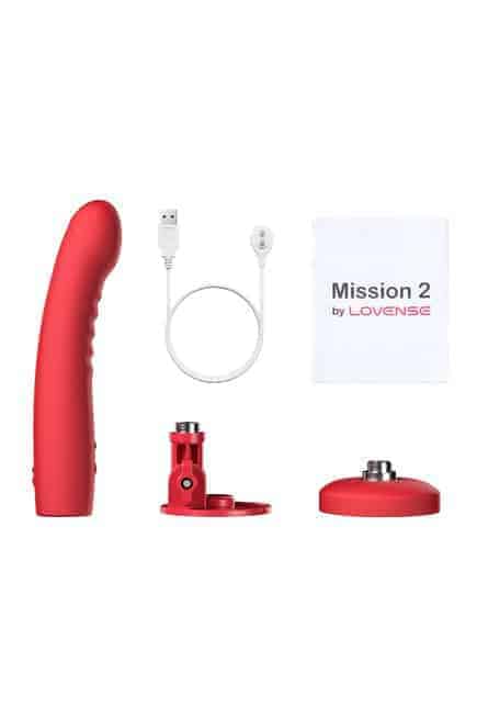 Lovense Mission 2 Vibe Đỏ App Sensor Siêu Sướng