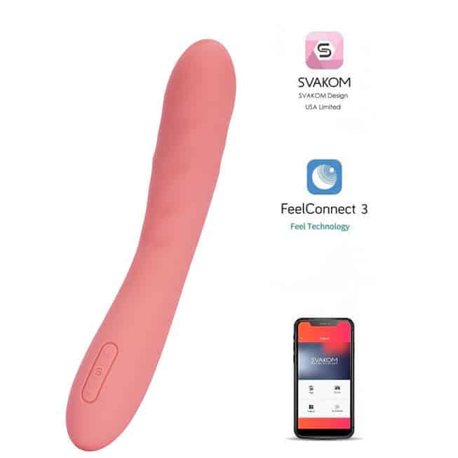 Svakom Ava Neo cam app rung ma sát 20cm silicone