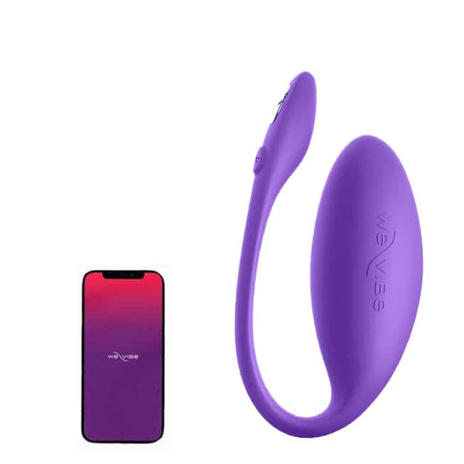 Vibroegg We-Vibe Jive Lite Tím App Siêu Mạnh