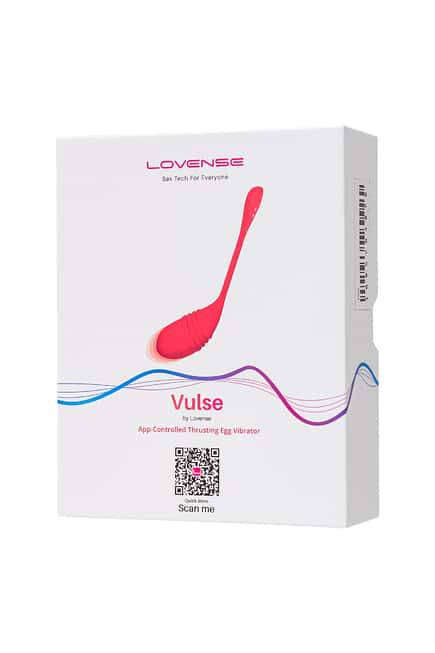 Lovense Vulse Trứng Ma Sát Đỏ App