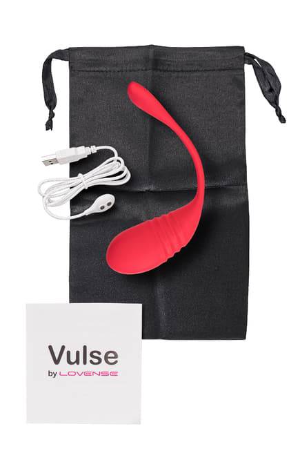 Lovense Vulse Trứng Ma Sát Đỏ App
