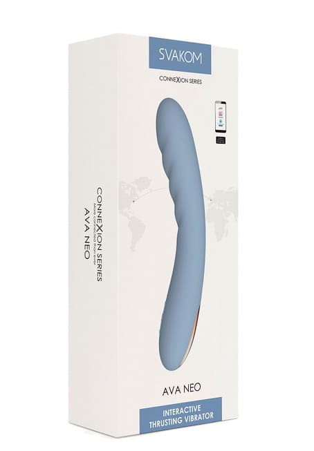 Svakom Ava Neo Thrust App Xanh 19.6cm Smart