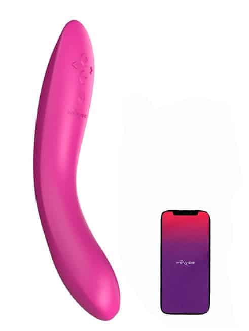 We-Vibe Rave 2 G-Spot Vibe Hồng Uốn Éo Mạnh 3.9cm
