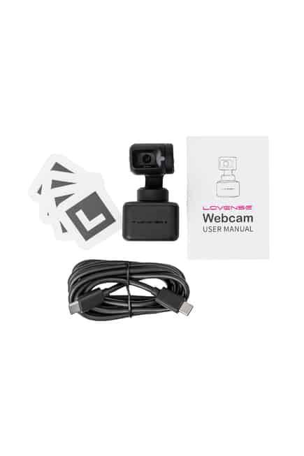 Lovense Webcam 4K Đen Stream Siêu Nét