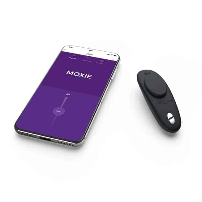 We-Vibe Moxie+ Clit Vibrator app đen điều khiển xa