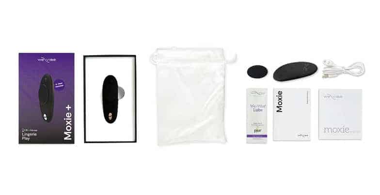 We-Vibe Moxie+ Clit Vibrator app đen điều khiển xa