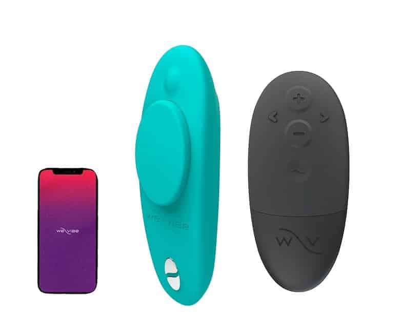 We-Vibe Moxie+ Rung Quần Lót Xanh Remote App