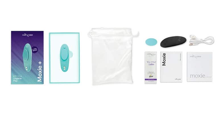 We-Vibe Moxie+ Rung Quần Lót Xanh Remote App
