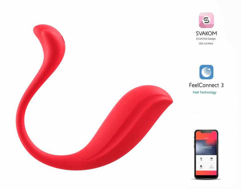 Svakom Phoenix Neo 2 红互动振动器 手机遥控