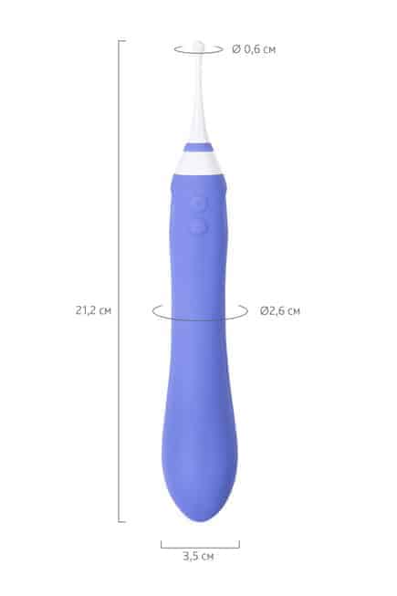 Lovense Hyphy G-Spot Dual Vio Tím App Remote