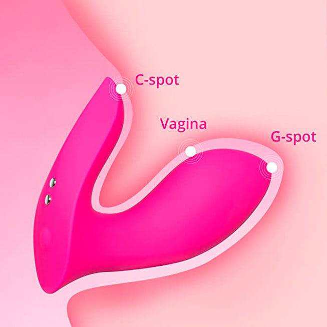 Lovense Flexer Đeo G+Klit App Điều Khiển Hồng