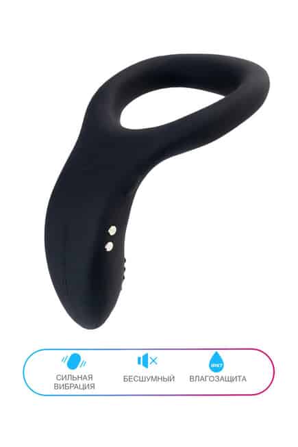Lovense Diamo Ring Đen Remote Bluetooth Tăng Cứng