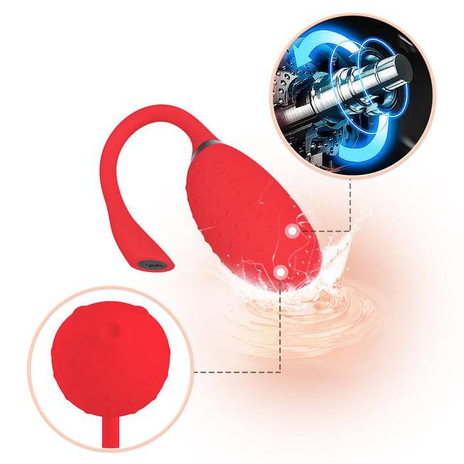 Trứng Rung Fugu Magic Motion Cá Đỏ Nóng Bỏng App Điều Khiển