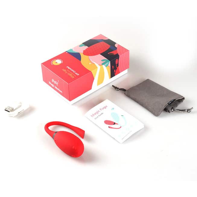 Trứng Rung Fugu Magic Motion Cá Đỏ Nóng Bỏng App Điều Khiển