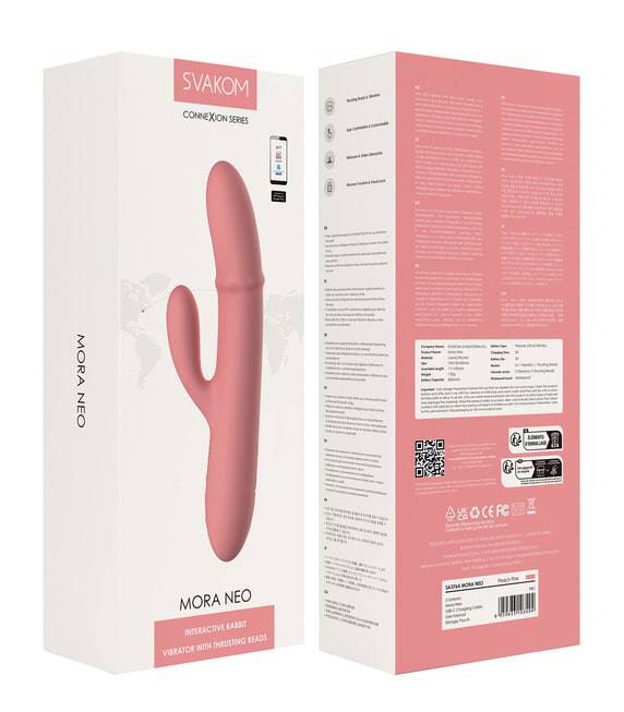 Svakom Mora Neo Thỏ Rung Ngọc App Kiểm Soát Đỉnh Cao