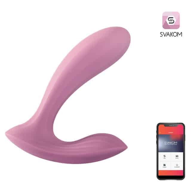 Svakom Erica Wearable Vibrator Hồng App Điều
