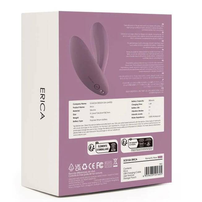 Svakom Erica Wearable Vibrator Hồng App Điều