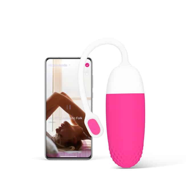 Magic Motion Vini Trứng Rung App Điều Khiển Hồng