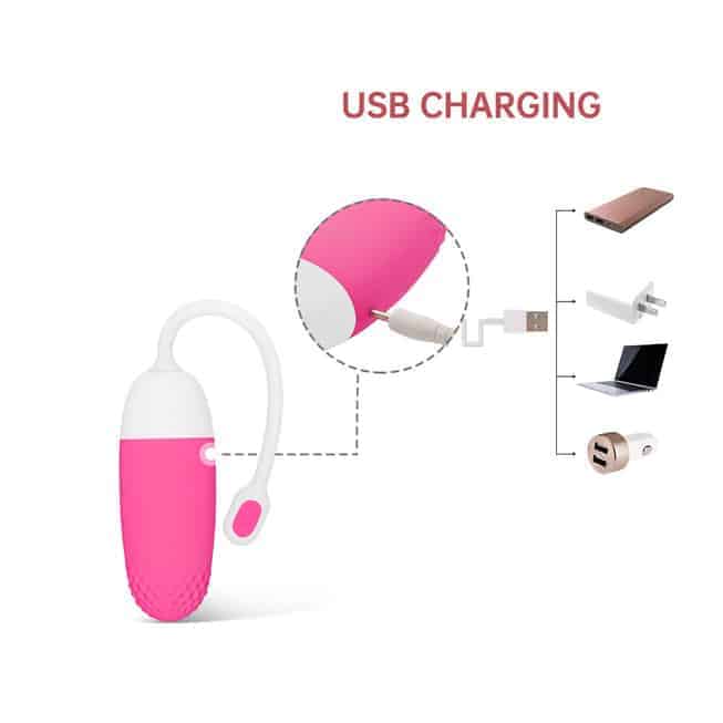 Trứng Rung Vini Hồng App Điều Khiển