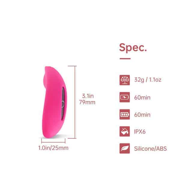 Vibro quần lót Magic Motion Candy hồng app điều khiển bí mật