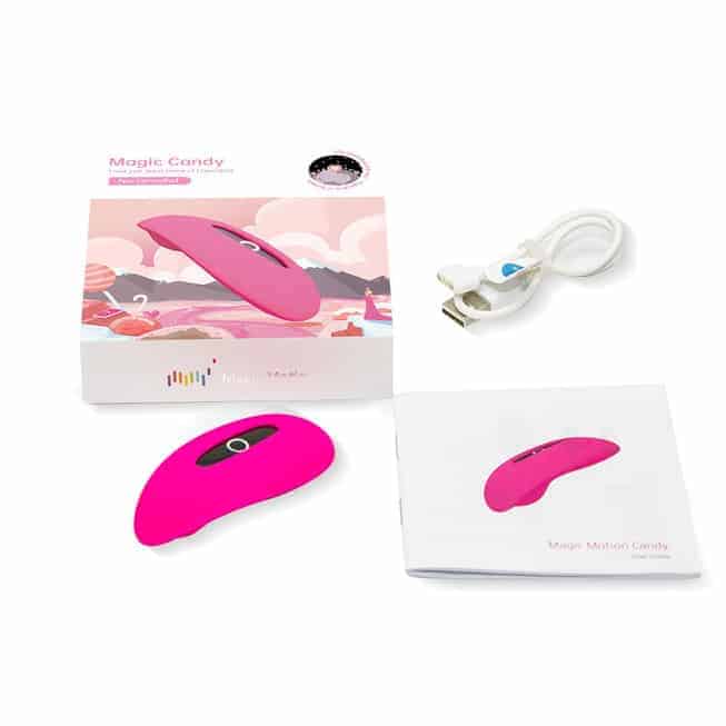 Vibro quần lót Magic Motion Candy hồng app điều khiển bí mật