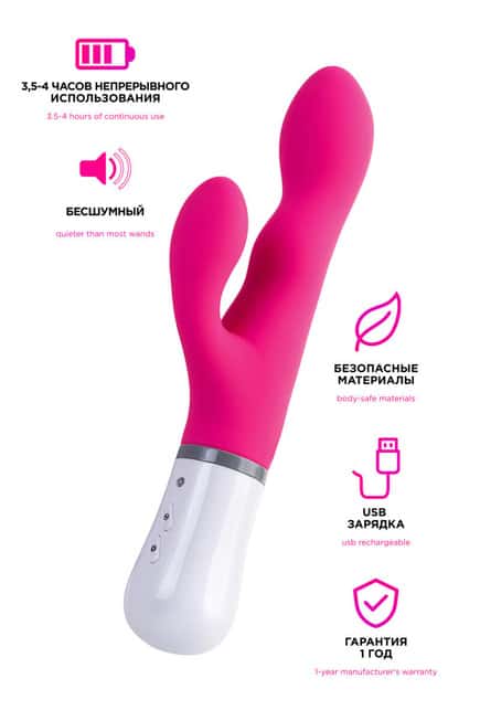 Vibro Thỏ Lovense Nora Quay App 20cm Xa