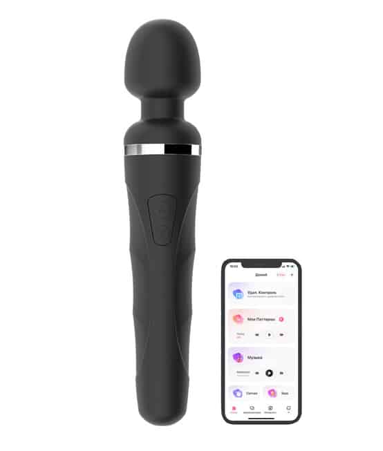 Lovense Domi 2 Đen Rung App Mạnh Nhất