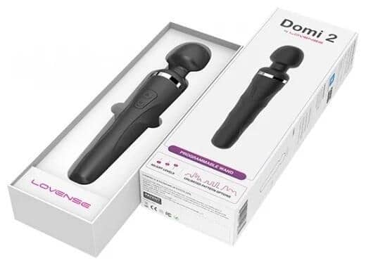 Lovense Domi 2 Đen Rung App Mạnh Nhất