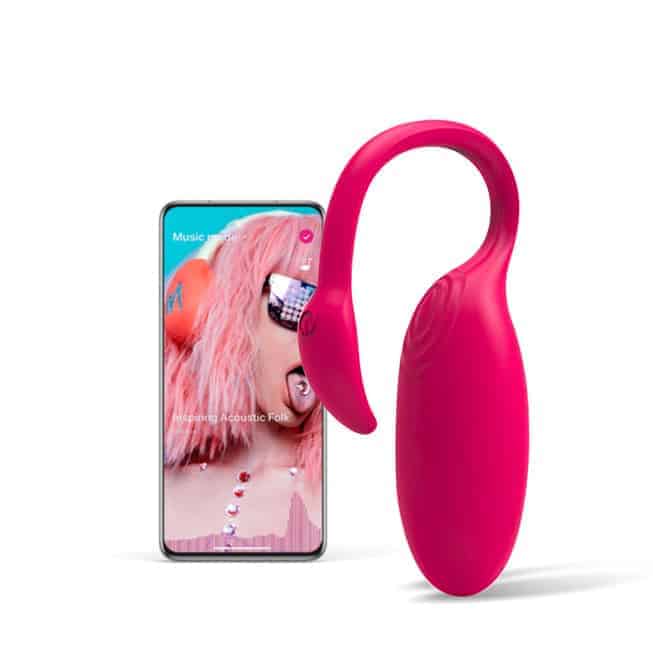 Magic Motion Flamingo Trứng Rung Hồng App Điều Khiển Siêu Mạnh