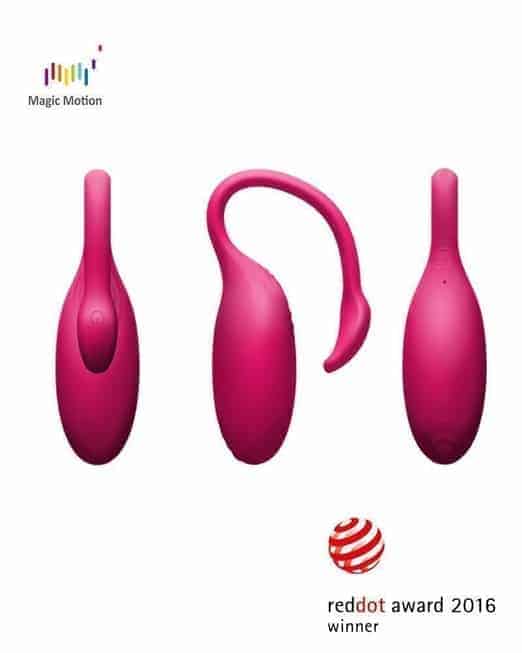 Magic Motion Flamingo Trứng Rung Hồng App Điều Khiển Siêu Mạnh