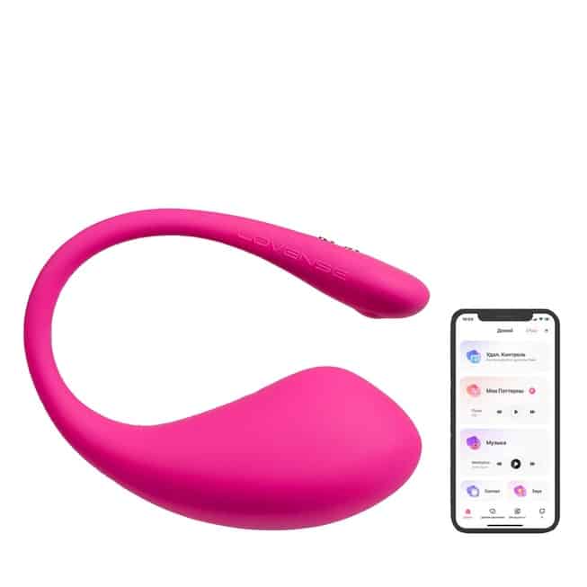 Lovense Lush 3 Vibro trứng App Hồng Điều khiển xa
