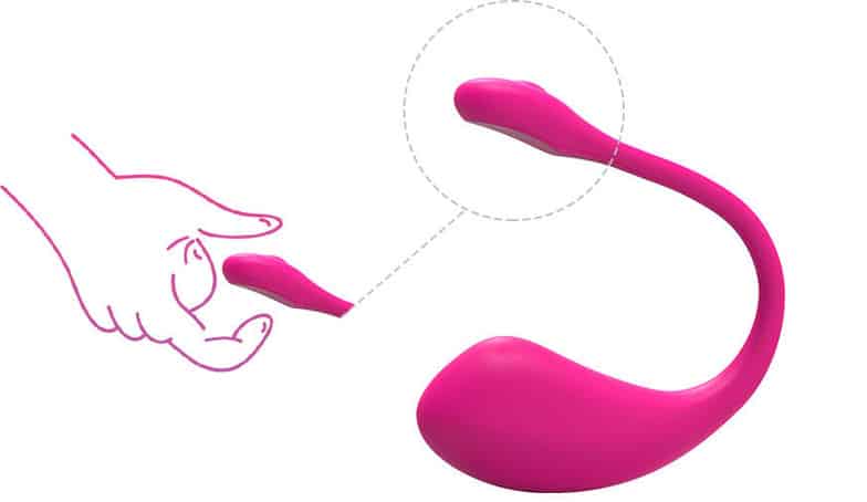 Trứng rung thông minh Lovense Lush 2 điều khiển app