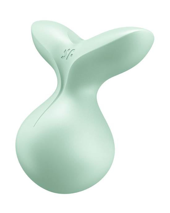 Satisfyer Viva La Vulva 3 Fuchsia Mint Clit Lay-on