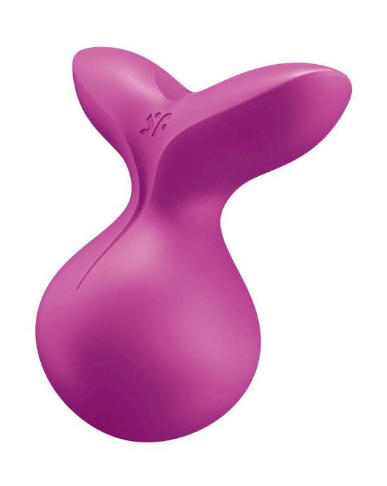 Satisfyer Viva La Vulva 3 Fuchsia Mint Clit Lay-on