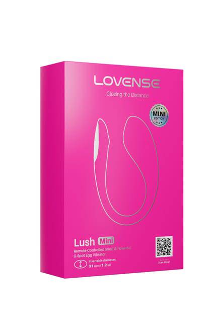 Lovense Lush Mini 粉色遥控跳蛋 32%更小紧致