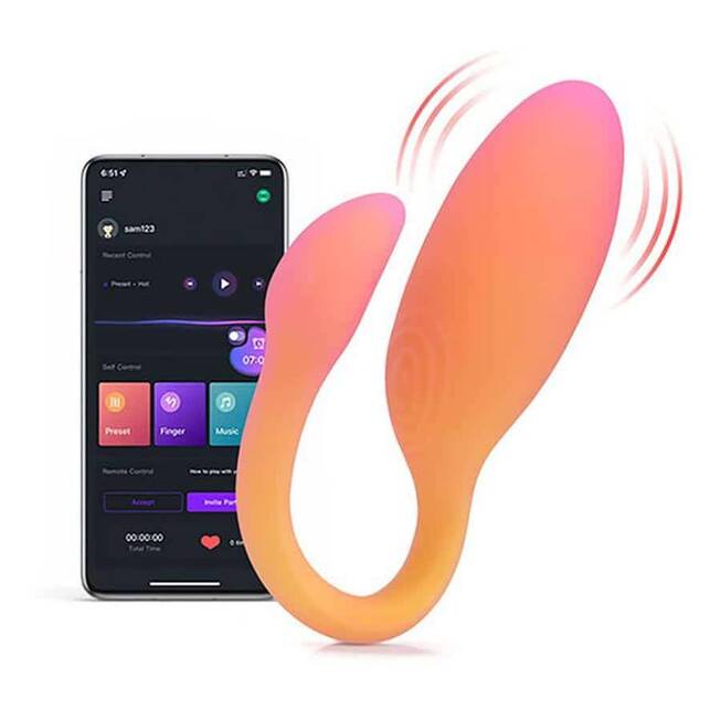 Magic Motion Flamingo Max Trứng Rung Cam App Siêu Mạnh
