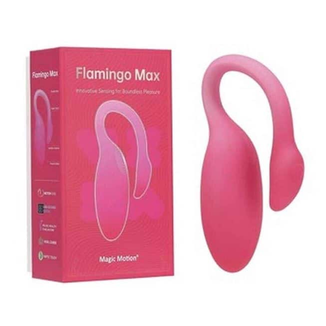 Vibroyaico Flamingo Max Hồng App Điều Khiển Rung Hút Mạnh