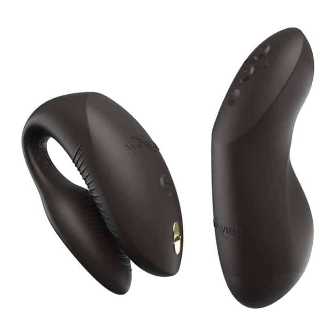 We-Vibe Chorus Pro rung đôi app đen cho cặp