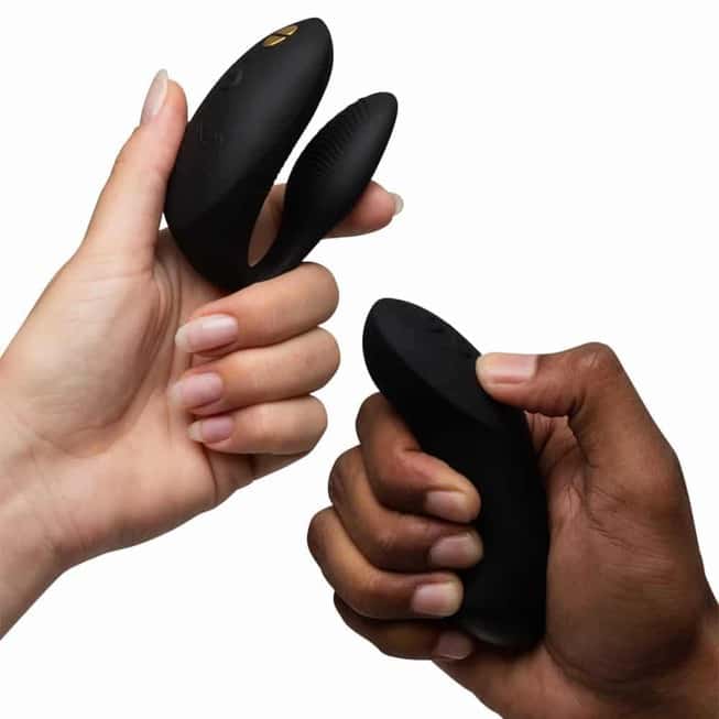 We-Vibe Chorus Pro rung đôi app đen cho cặp