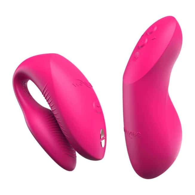 We-Vibe Chorus Pro Cặp Đôi Rung Cảm Ứng Hồng Điều Khiển