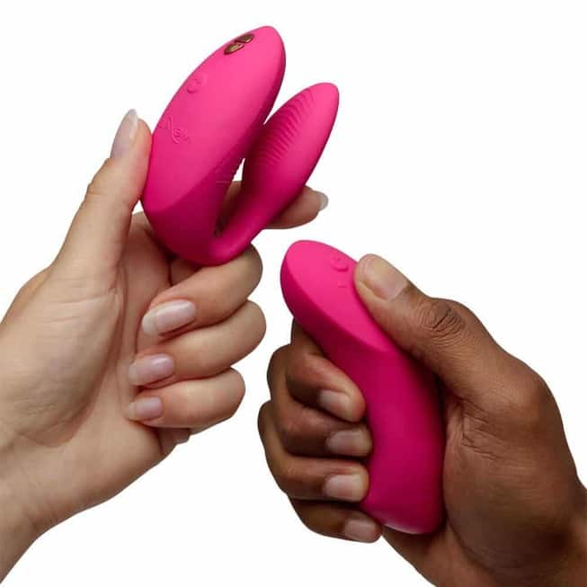 We-Vibe Chorus Pro Rung Cặp Đôi Cảm Ứng Hồng Siêu Mạnh