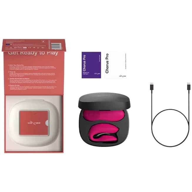 We-Vibe Chorus Pro Rung Cặp Đôi Cảm Ứng Hồng Siêu Mạnh
