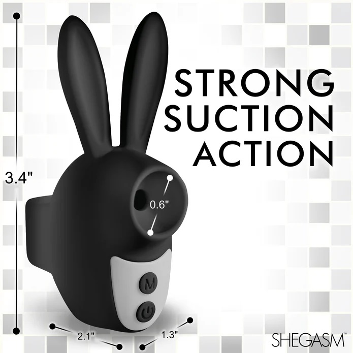 Inmi Shegasm Bunny Đen Hút Mút Âm Đạo Siêu Phê