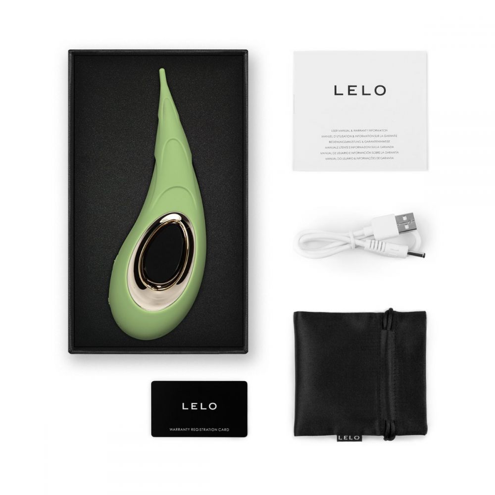 Lelo Dot Cruise Bút Rung Âm Hạch Xanh Hồng