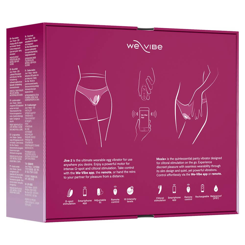 We-Vibe Play Your Way Đen Gập Ghềnh