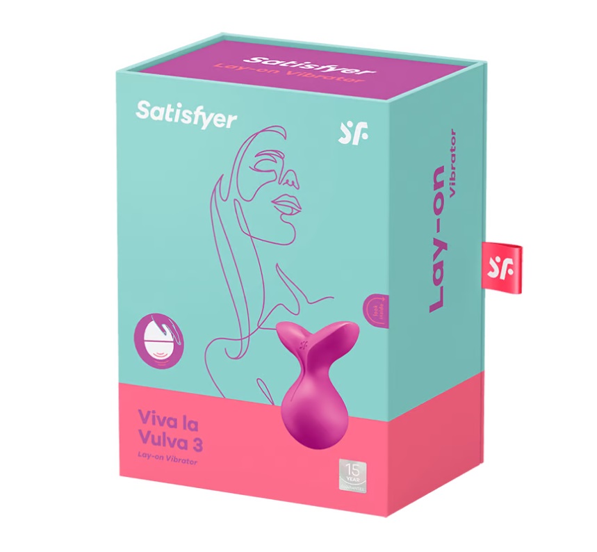 Satisfyer Ngoại Âm 3 Tím Clitoris Mạnh Mẽ